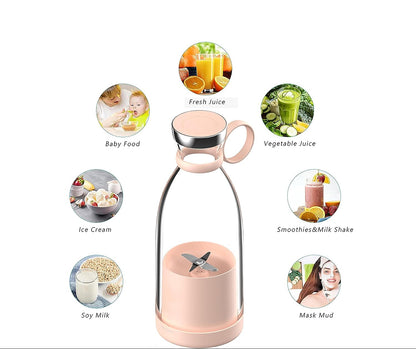 Mini Portable Fruit Juicer Bottle